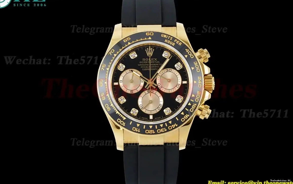 YG Dia Weight) QF SH4131 Daytona 126518 Black (Gain 40mm RU 0501